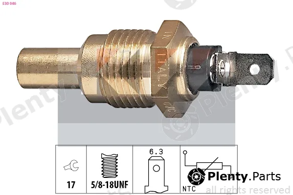 KW 530046 — Sensor, coolant temperature Made in Italy - OE Equivalent