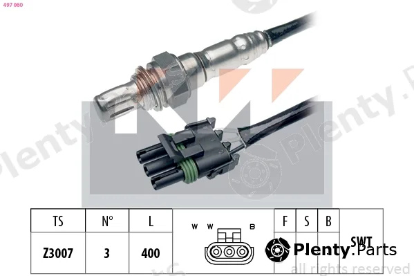 KW 497060 — Lambda Sensor Made in Italy - OE Equivalent
