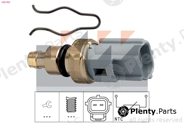 KW 530302 — Sensor, coolant temperature Made in Italy - OE Equivalent