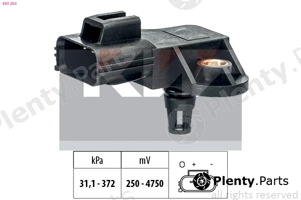 KW 493250 — Air Pressure Sensor, altitude adaption Made in Italy - OE Equivalent