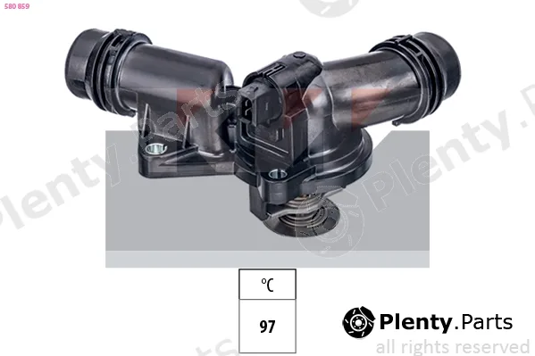 KW 580859 — Thermostat, coolant Made in Italy - OE Equivalent