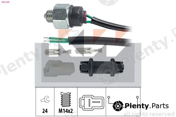KW 560225 — Switch, reverse light Made in Italy - OE Equivalent