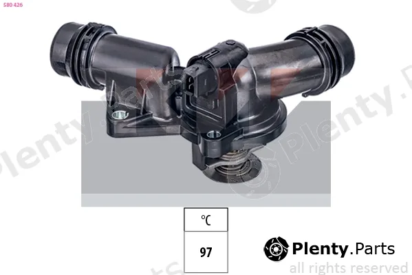 KW 580426 — Thermostat, coolant Made in Italy - OE Equivalent