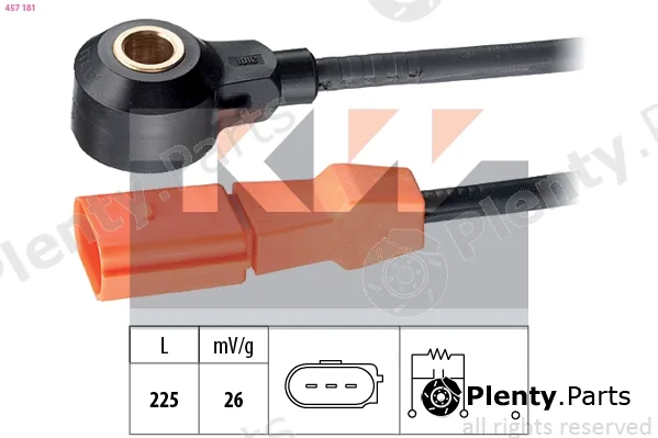 KW 457181 — Knock Sensor Made in Italy - OE Equivalent