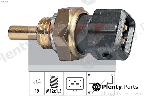 KW 530157 — Sensor, coolant temperature Made in Italy - OE Equivalent