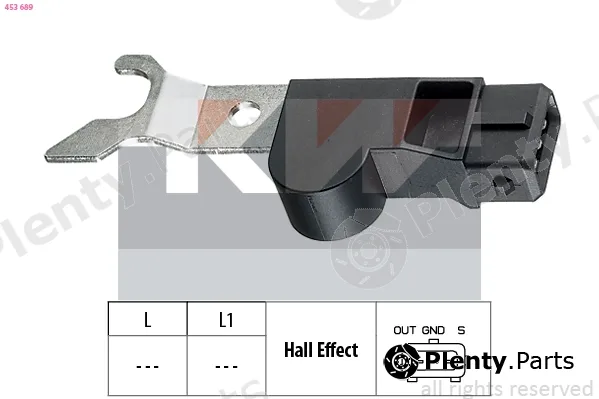 KW 453689 — Sensor, camshaft position Made in Italy - OE Equivalent