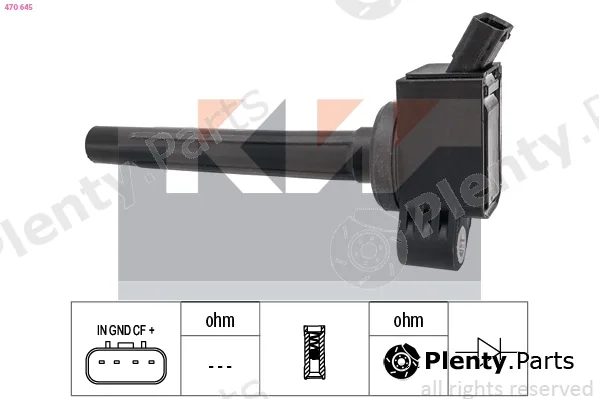 KW 470645 — Ignition Coil OE Equivalent