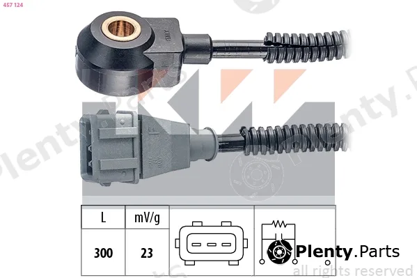 KW 457124 — Knock Sensor Made in Italy - OE Equivalent