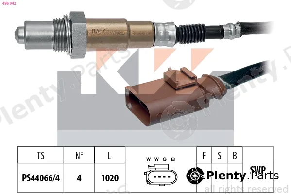 KW 498042 — Lambda Sensor Made in Italy - OE Equivalent