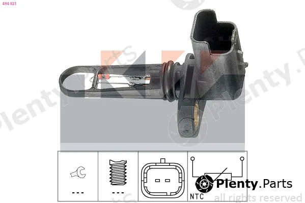 KW 494021 — Sensor, intake air temperature Made in Italy - OE Equivalent