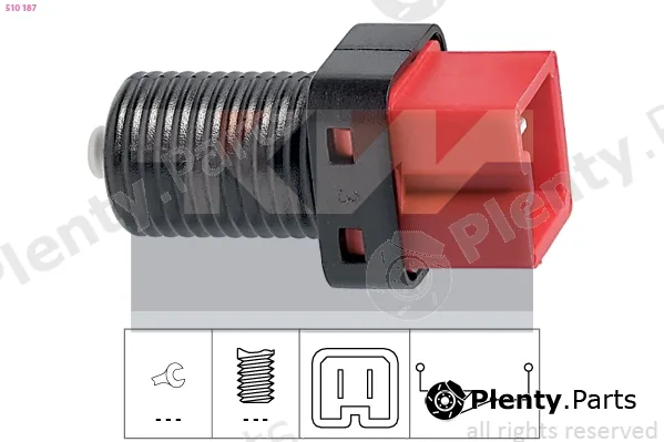KW 510187 — Stop Light Switch Made in Italy - OE Equivalent