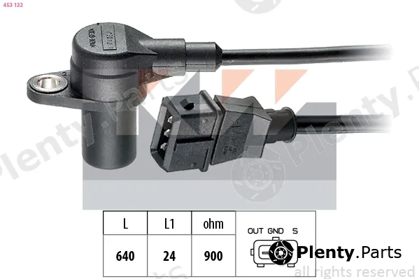 KW 453132 — Sensor, crankshaft pulse Made in Italy - OE Equivalent