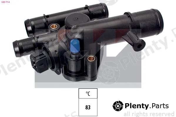 KW 580714 — Thermostat, coolant Made in Italy - OE Equivalent