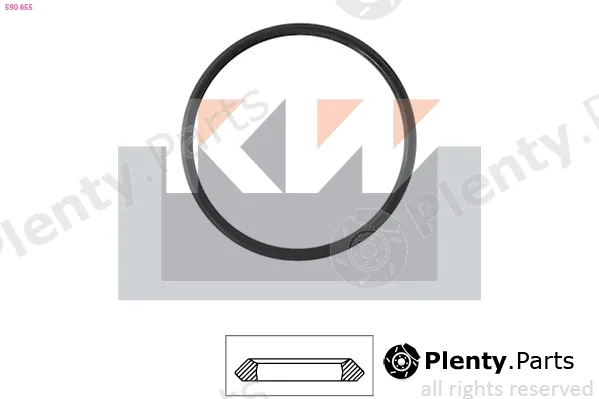 KW 590655 — Seal, thermostat Made in Italy - OE Equivalent