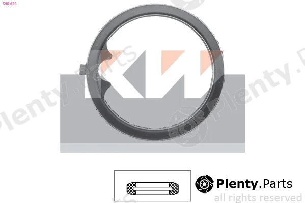 KW 590635 — Seal, thermostat Made in Italy - OE Equivalent