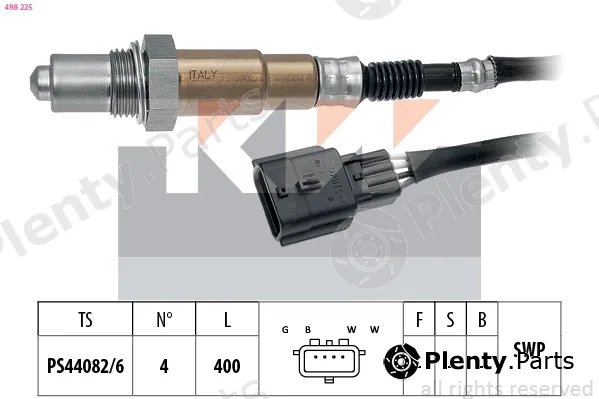 KW 498225 — Lambda Sensor Made in Italy - OE Equivalent