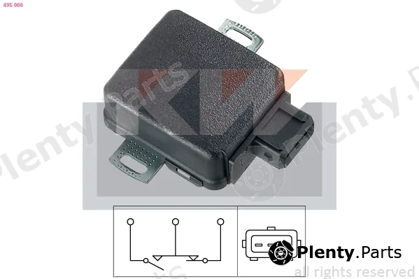 KW 495066 — Sensor, throttle position Made in Italy - OE Equivalent