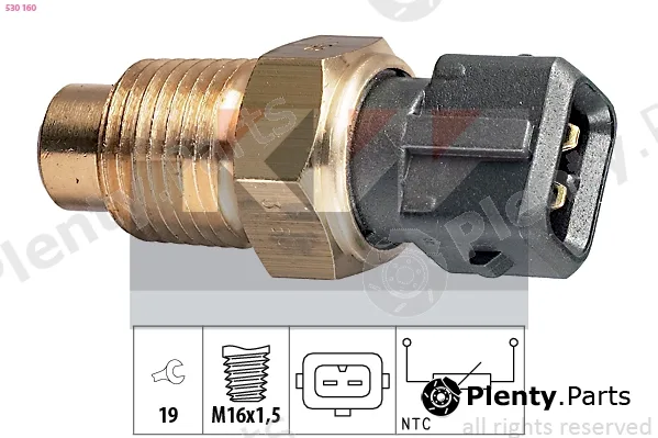 KW 530160 — Sensor, coolant temperature Made in Italy - OE Equivalent