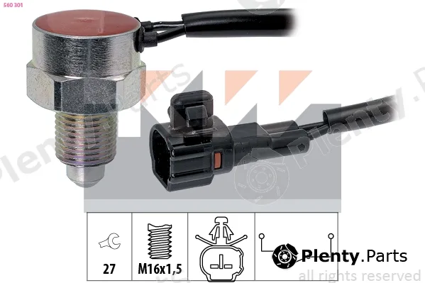KW 560301 — Switch, reverse light Made in Italy - OE Equivalent