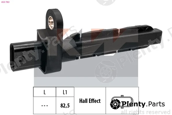KW 453783 — Sensor, crankshaft pulse Made in Italy - OE Equivalent