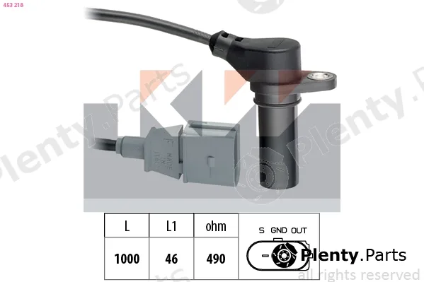 KW 453218 — Sensor, crankshaft pulse Made in Italy - OE Equivalent