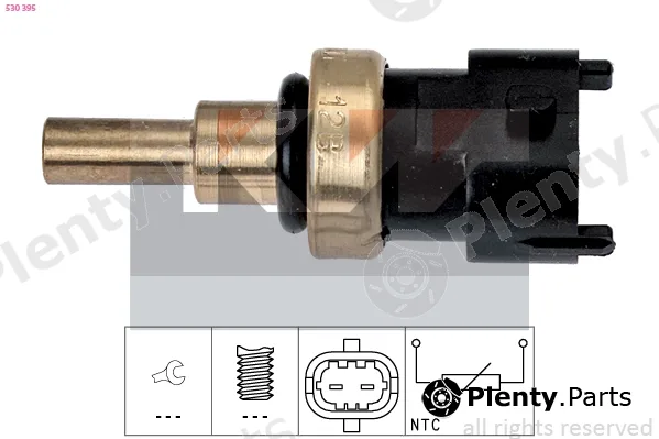KW 530395 — Sensor, coolant temperature Made in Italy - OE Equivalent