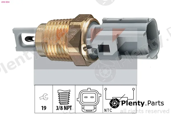 KW 494004 — Sensor, intake air temperature Made in Italy - OE Equivalent