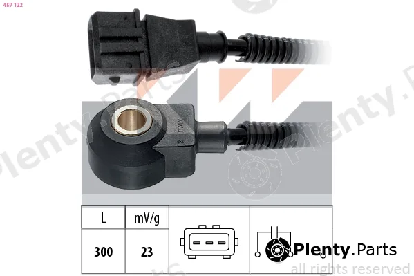 KW 457122 — Knock Sensor Made in Italy - OE Equivalent