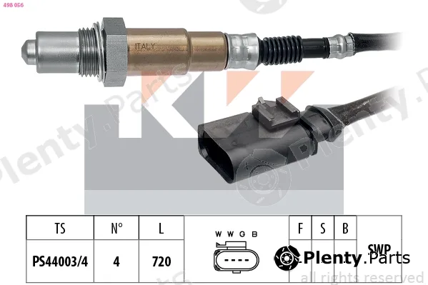 KW 498056 — Lambda Sensor Made in Italy - OE Equivalent