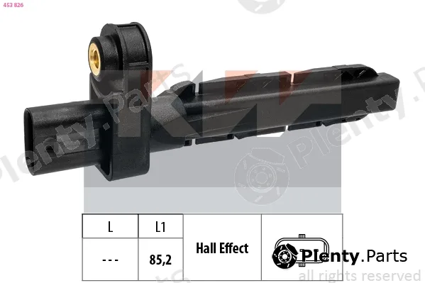 KW 453826 — Sensor, crankshaft pulse Made in Italy - OE Equivalent