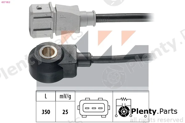 KW 457052 — Knock Sensor Made in Italy - OE Equivalent