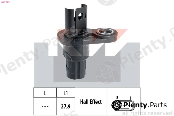 KW 453523 — Sensor, RPM Made in Italy - OE Equivalent