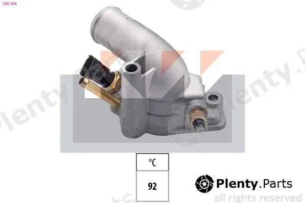 KW 580288 — Thermostat, coolant Made in Italy - OE Equivalent