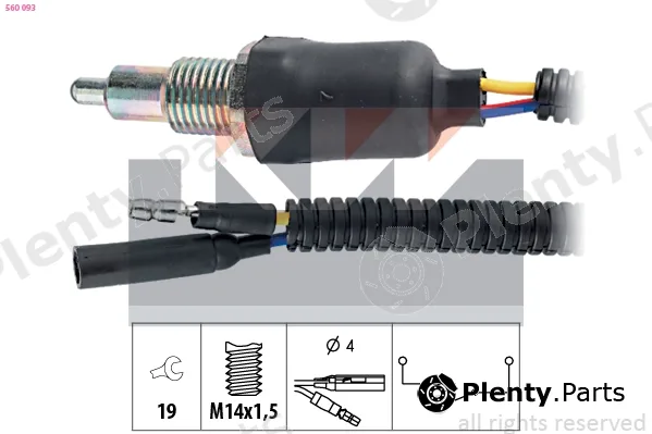 KW 560093 — Switch, reverse light Made in Italy - OE Equivalent