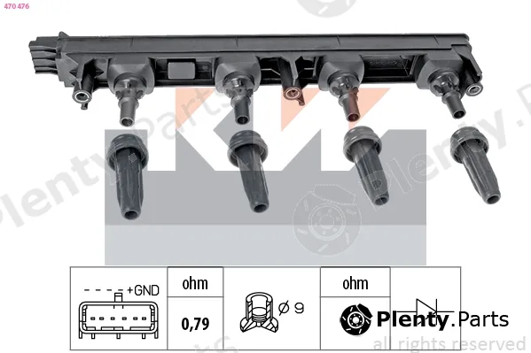 KW 470476 — Ignition Coil OE Equivalent