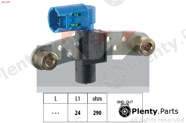 KW 453597 — Sensor, crankshaft pulse Made in Italy - OE Equivalent