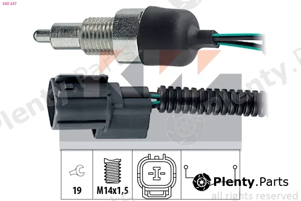 KW 560247 — Switch, reverse light Made in Italy - OE Equivalent
