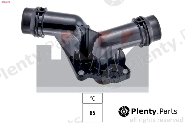 KW 580425 — Thermostat, coolant Made in Italy - OE Equivalent