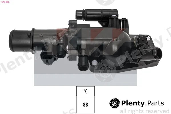KW 579936 — Thermostat, coolant Made in Italy - OE Equivalent