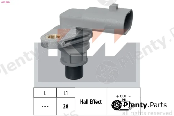 KW 453626 — Sensor, camshaft position Made in Italy - OE Equivalent