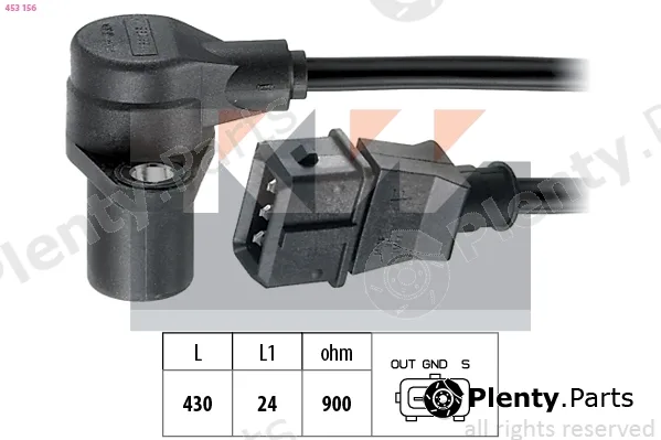 KW 453156 — Sensor, crankshaft pulse Made in Italy - OE Equivalent