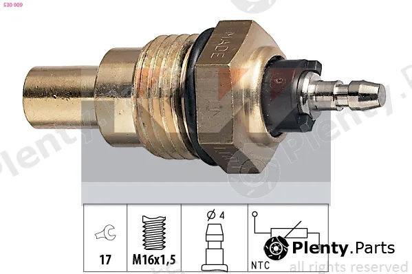 KW 530009 — Sensor, coolant temperature Made in Italy - OE Equivalent