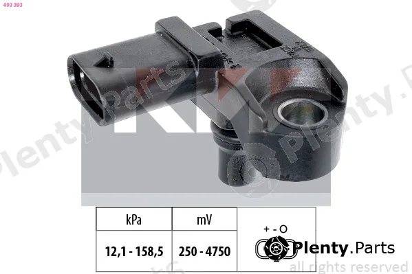KW 493393 — Air Pressure Sensor, altitude adaption Made in Italy - OE Equivalent