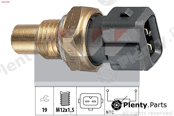 KW 530270 — Sensor, coolant temperature Made in Italy - OE Equivalent