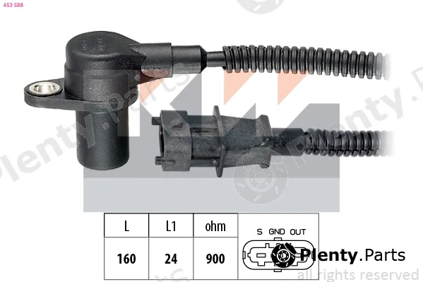 KW 453588 — Sensor, crankshaft pulse Made in Italy - OE Equivalent