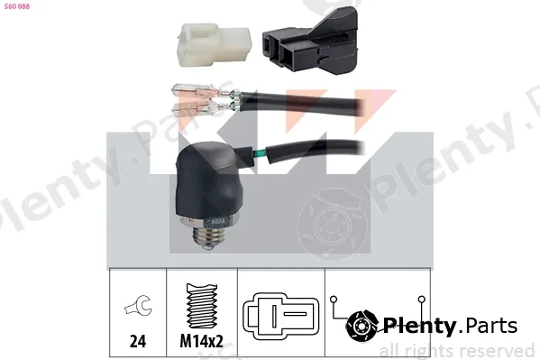 KW 560088 — Switch, reverse light Made in Italy - OE Equivalent