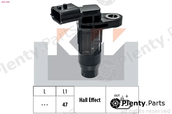 KW 453768 — Sensor, crankshaft pulse OE Equivalent