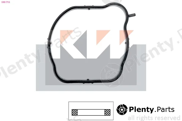 KW 590715 — Seal, thermostat Made in Italy - OE Equivalent