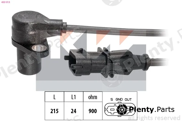 KW 453513 — Sensor, crankshaft pulse Made in Italy - OE Equivalent