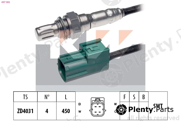 KW 497392 — Lambda Sensor Made in Italy - OE Equivalent